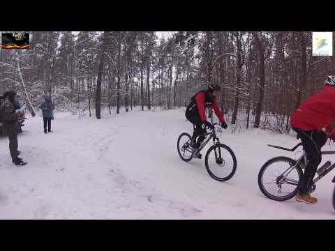 Wieliszewski Crossing Zima - wyścig 2014.01.26 - trasa rowerowa, bufet