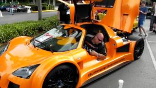 preview picture of video 'Gumpert Apollo Supercar  starting up!'