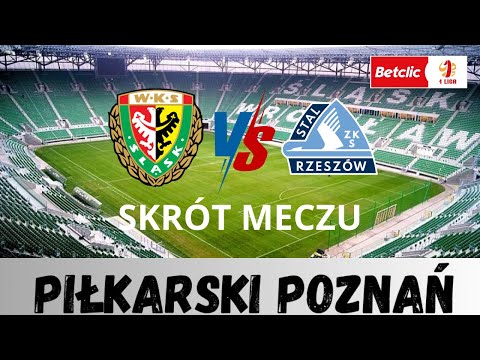 Śląsk Wrocław - Stal Rzeszów Skrót meczu 19 kolejki Betclic 1 Ligi