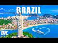 Brazil 4K Drone Footage Rio Beaches Tropical Coast Stunning Ocean Views
