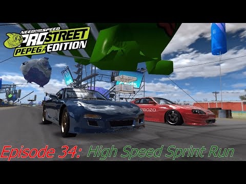 Need for Speed ProStreet Pepega Edition V1.1 Ep.34: High Speed Sprint Run (Willow Springs)
