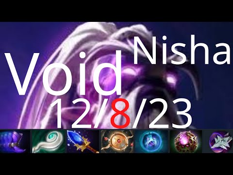Nisha off Void Spirit vs Save Skywrath Mage, Chaos Knight, Shadow Fiend - 15K comeback - dota2