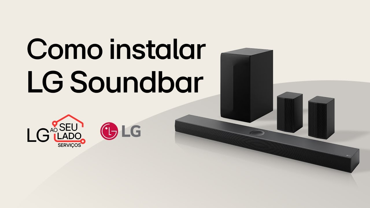 Miniatura da avaliação em vídeo de Soundbar LG S60TR 440W RMS 5.1 Canais com Subwoofer Wireless