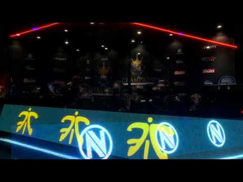 CS:GO fnatic vs EnVyUs (mirage map2) - Gfinity 2015 Champion of Champions