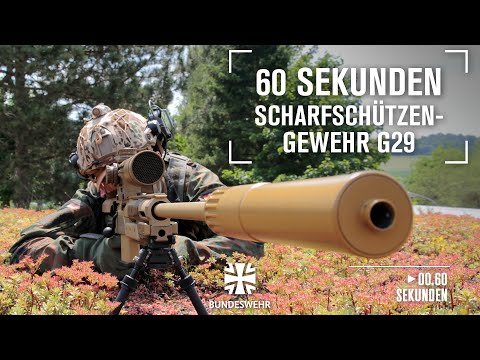 60 Sekunden: Das Scharfschützengewehr G29 I Bundeswehr