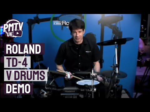Roland TD 4 V Drums Demo