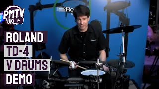 Video thumbnail for Roland TD 4 V Drums Demo by PMTVUK