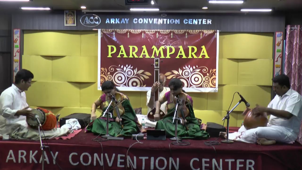 PARAMPARA-Sindhu and Smitha violin duet