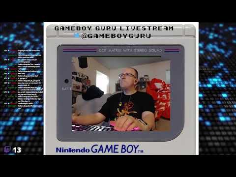 GameBoy Guru streams - GanaBlade!