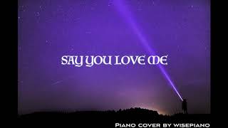 LIM HYUN-SIK(임현식)(BTOB) - Say You Love Me Piano Cover