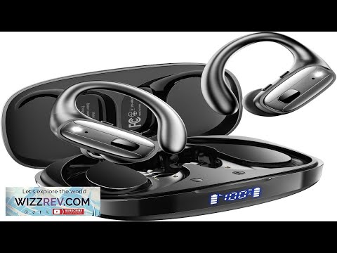 Wireless Earbuds Sports Bluetooth 5.4 Headphones Ear Buds with ENC Noise Canceling