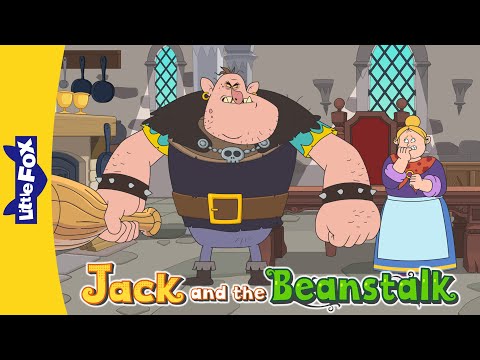 Fee, Fi, Fo, Fum!  The Ogre smells an English Boy | Jack and the Beanstalk 11-15 | Folktales