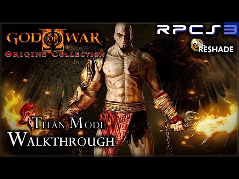 God of War II [PS3] - Walkthrough / Titan Mode 100% / All Urns, Gorgon Eyes & Phoenix Feathers