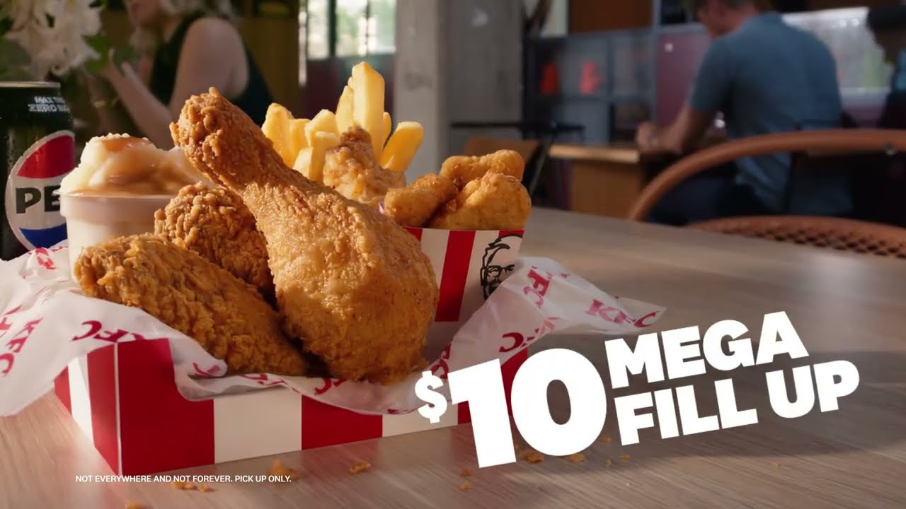 KFC's $10 Mega Fill Up