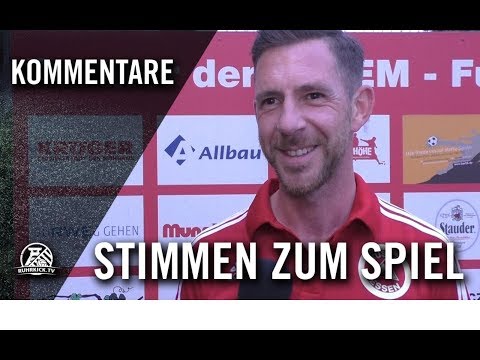 Die Stimmen zum Spiel | TuSEM Essen - DJK St. Winfried Kray (Testspiel)