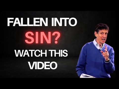 Cliffe Knechtle Explains How To Recover From Sin.