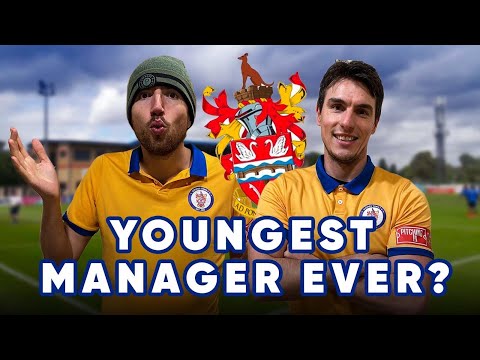 Is This The YOUNGEST Manager EVER? (Staines Town FC)