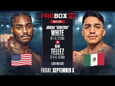 🔴  LIVE ProBox 10 Rounds Lightweight Main Event | FREE Friday Night #boxing