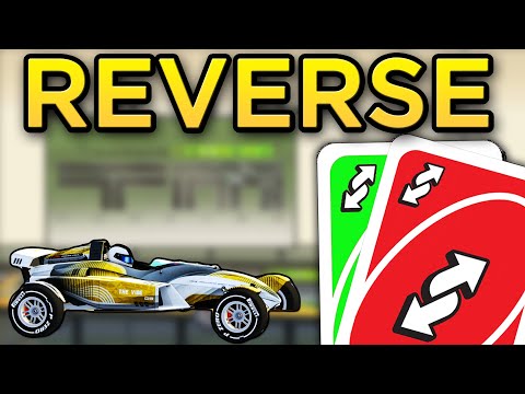 Trackmania but the start and finish is swapped...