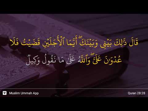 Al-Qasas ayat 28