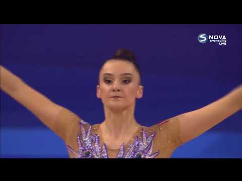 Alina Harnasko (BLR) - Ribbon, QAA | 37th European Championships 2021 - 21.825