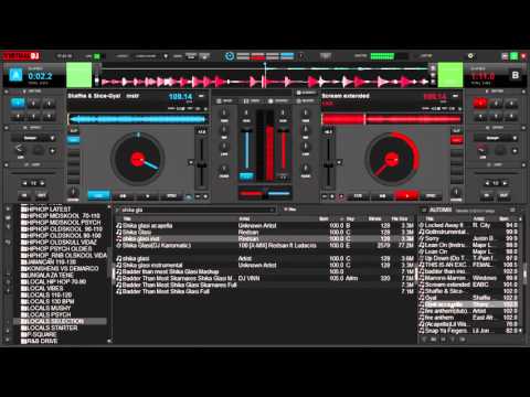 VIRTUAL DJ 8 MIX - RAGGA AND DANCEHALL PARTY ANTHEMS