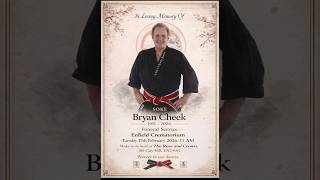 Bryan Cheek Funeral