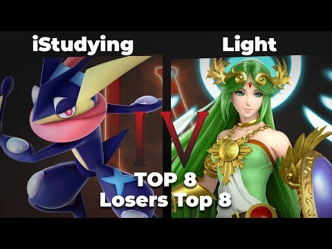TR 4 | iStudying (Greninja) vs Light (Palutena) | Losers Top 8