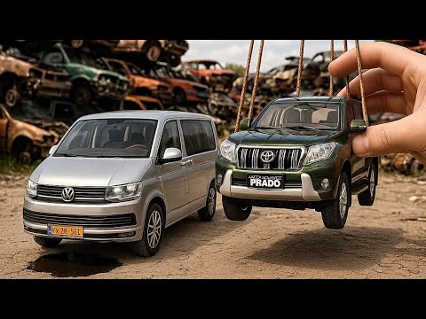 Beauty in the Details: Toyota Prado & VW Multivan Diecast Model Cars Review