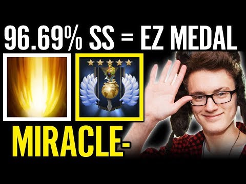 96.69% Sunstrike Ez Medal Miracle Show Off Invoker Skill Dota 2 Pro