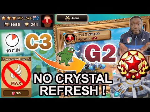 Exceeding Expectations! 10 minute Arena Rush + No Crystal Refresh