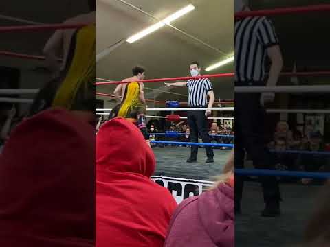 The (Limitless Wrestling) crowd wants Ava Everett kicked out! #shorts