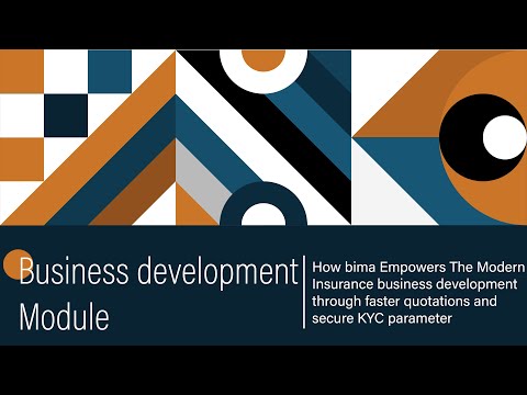 How We Empower the Business Development Team in Insurance through Automation || bima Enterprise