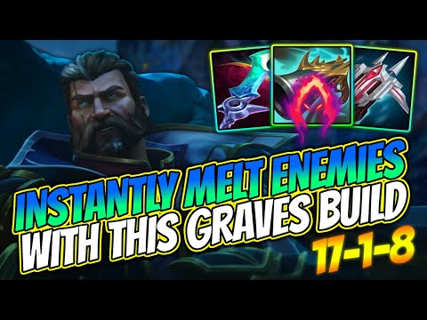 I tried the RANK 1 GRAVES KOREA players build and it is OP.