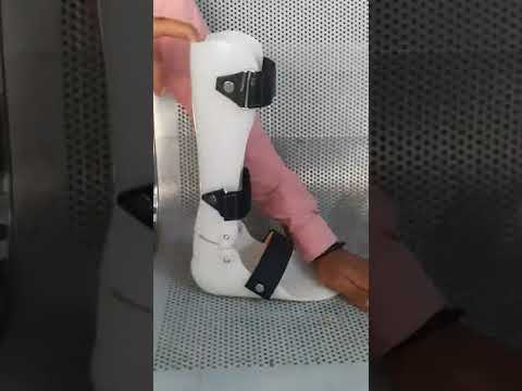 Hinged AFO for foot drop with Imported Tamarack Ankle Joints