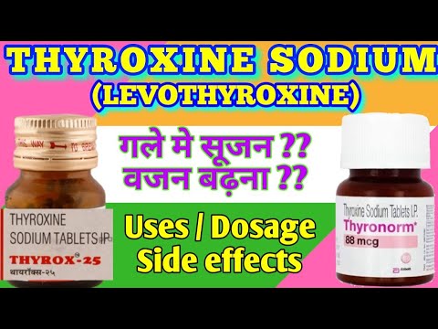 Levothyroxine sodium tablets ip 100 mcg