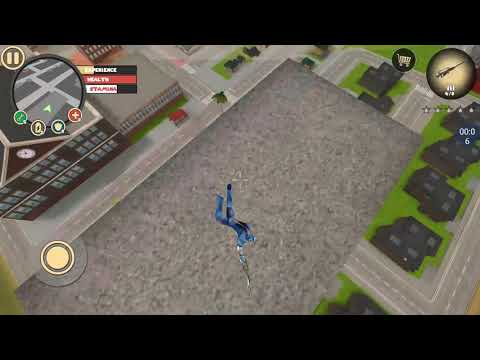 Rope Hero Vice Town Hero Continuously Jump On Big Building Jumper | New Secret Place in Vice Town