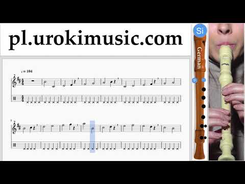 Nauka Gry Na Flecie Prostym (Niemiecki) Jonas Blue - Mama Nuty Poradnik Część 1 um-i463