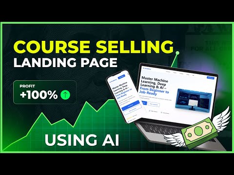 Step-by-Step AI Course Sales Page Creation (FREE)