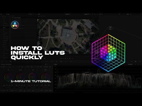How to Install LUTs | Davinci Resolve 18 Tutorial