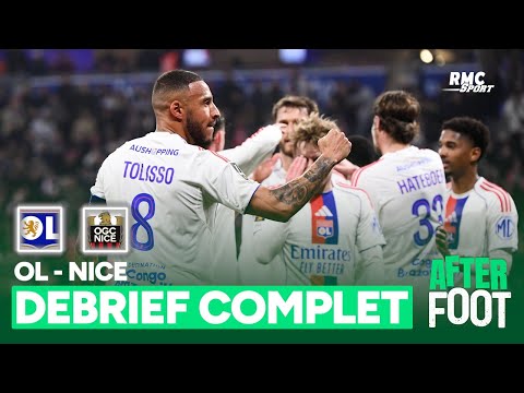 OL 2-0 Nice : Lyon consolide sa 3e place, le débrief complet de l'After foot