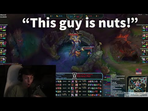 Caedrel Can't Believe This EUW Player Is Running Circles Round Pros!!