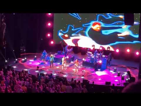 The B-52s perform at the Venetian Theatre in Las Vegas Nevada on April 19th 2024.