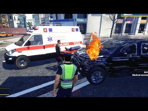 Police Simulator: Patrol Duty - Car Fire! 4K