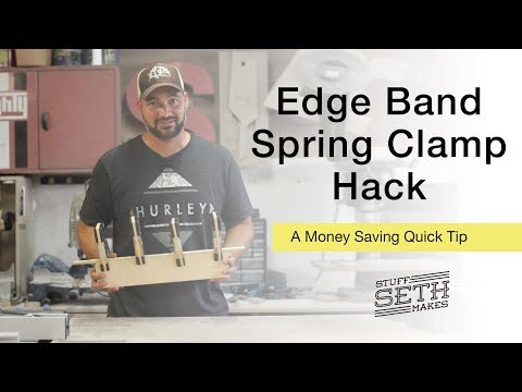 Rockler Bandy Clamp Edge Band Clamp Hack
