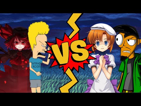 M.U.G.E.N. Battles | Vlad Rose/Beavis vs Rena Ryuugu/Pepito