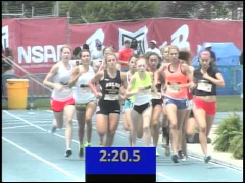 Girls Mile Championship Section 1 - New Balance Nationals Outdoor 2013