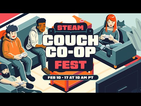 Steam Couch Co-Op Fest 2025: Official Trailer