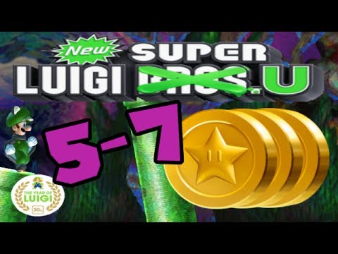 New Super Luigi U: Soda Jungle-7 Wiggler Floodlands (All Star Coins)