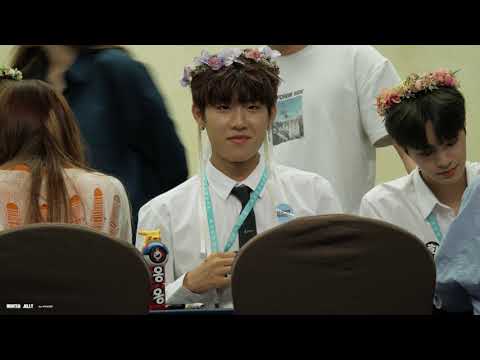 180617 상암팬싸인회넥물참 비하인드 워너원 박우진 WANNAONE PARKWOOJIN